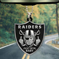 Las Vegas Raiders Custom shape 2-sided Acrylic Car Ornament – TMTHU908