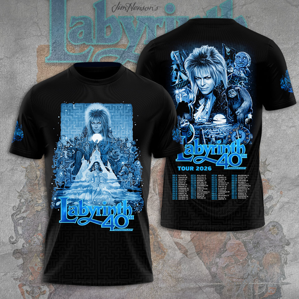Labyrinth 40th Anniversary 3D Apparel – GNE8134
