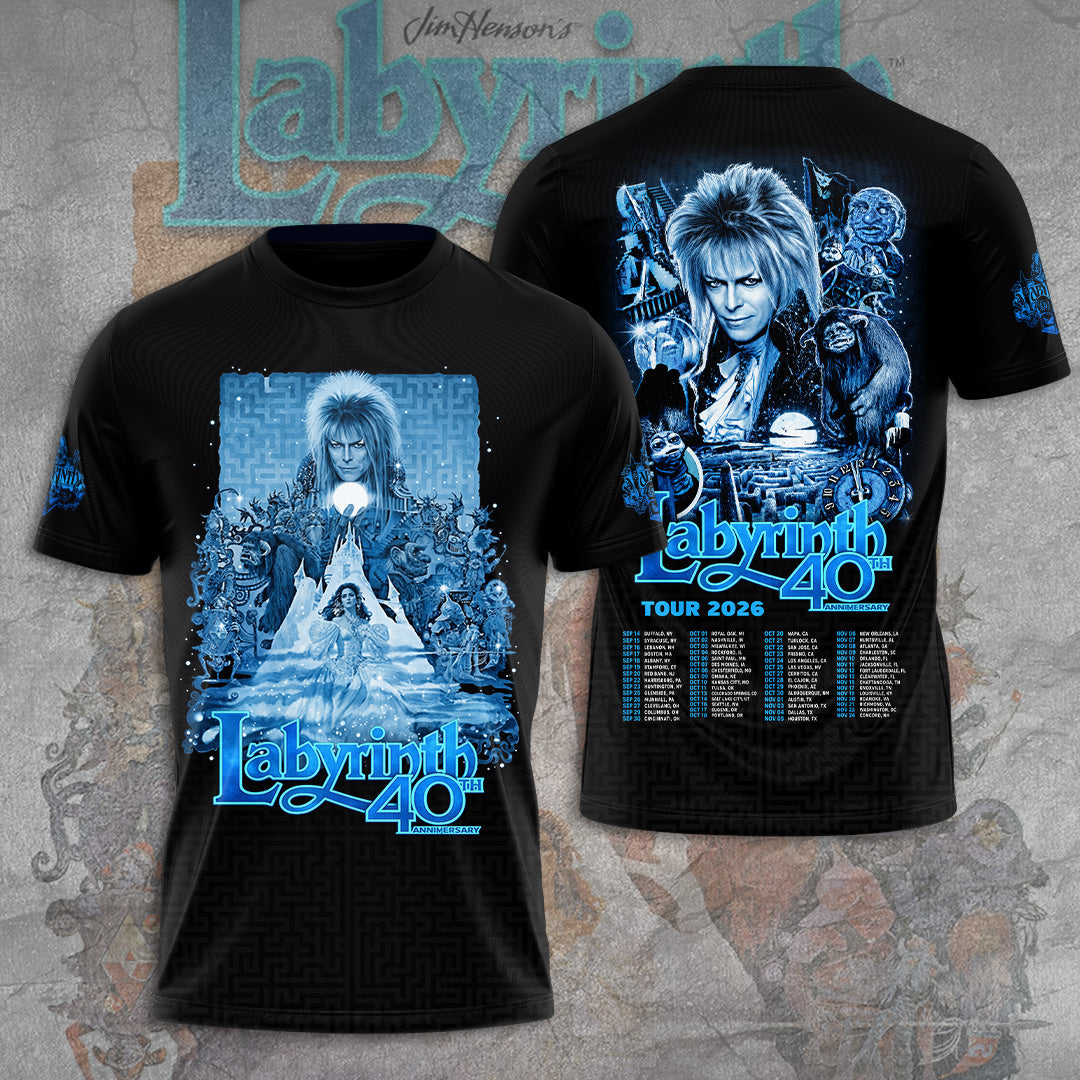 Labyrinth 40th Anniversary 3D Apparel – GNE8134