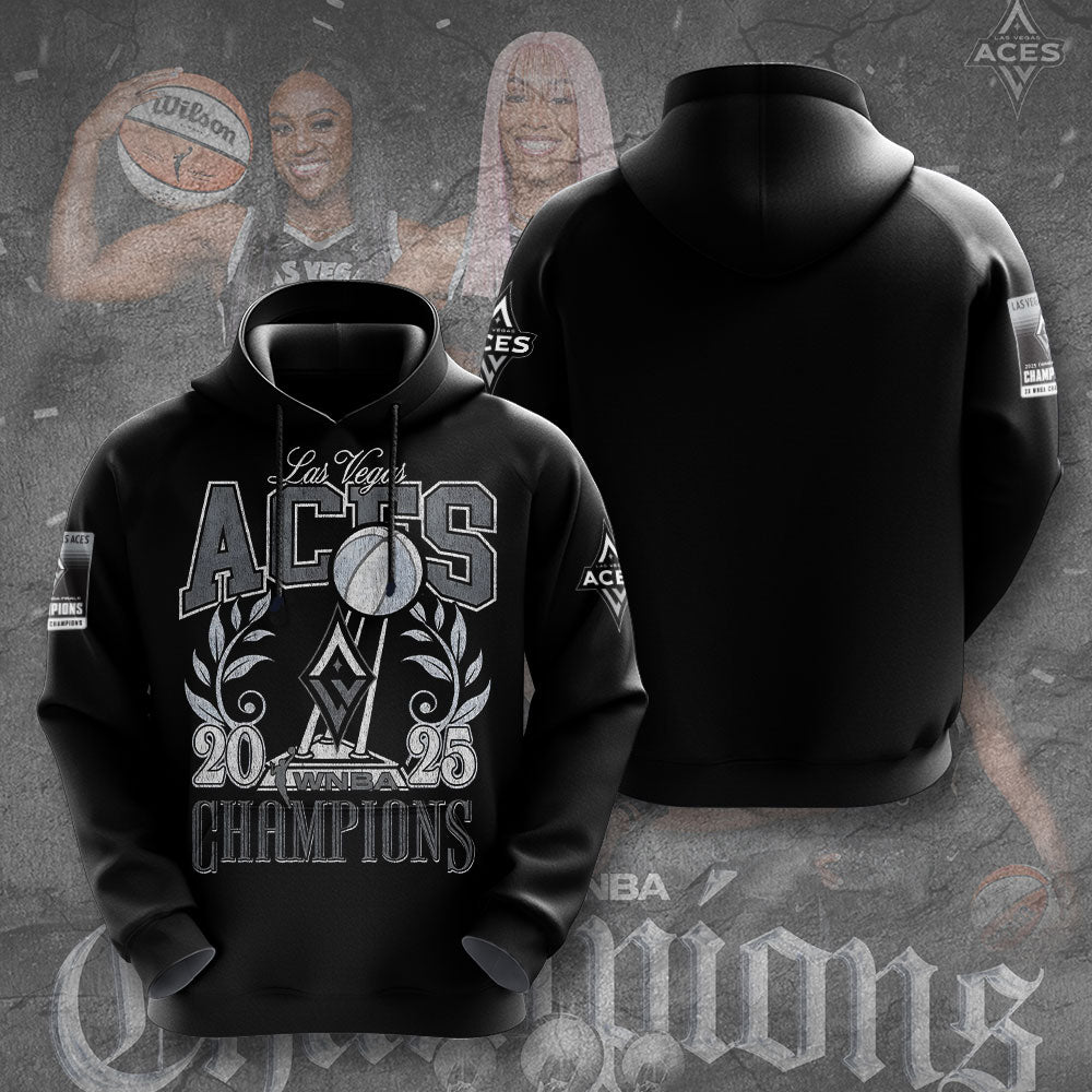 Las Vegas Aces 2025 WNBA Finals Champions 3D Apparel – TANTN17349