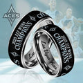Las Vegas Aces 2025 WNBA Finals Champions Custom Alloy Ring – HOATT13764