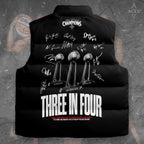 Las Vegas Aces 2025 WNBA Finals Champions 3D Sleeveless Down Jacket – TANTN17689