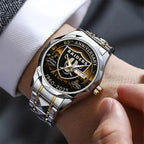 Las Vegas Raiders Alloy Luxury Quartz Watch – TANTN 15290