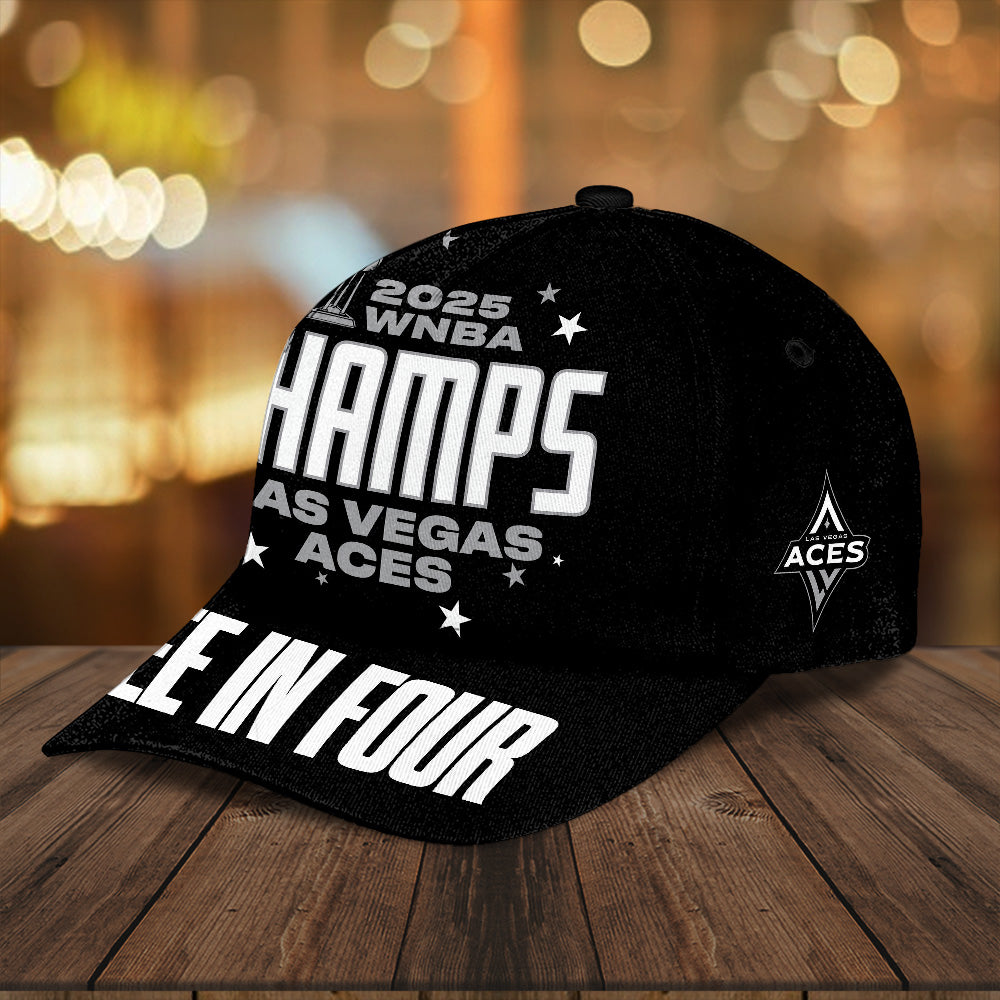 Las Vegas Aces 2025 WNBA Finals Champions Classic Cap – TANTN17342
