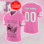 Personalized Las Vegas Raiders x Breast Cancer Awareness 3D Football Jersey – MAITM12998