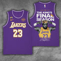 Lebron James Seasons 23 Basketball Jersey – TANTN20282