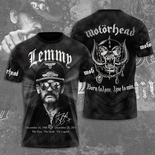Motörhead x Lemmy Kilmister 3D Apparel – MAITM 9288