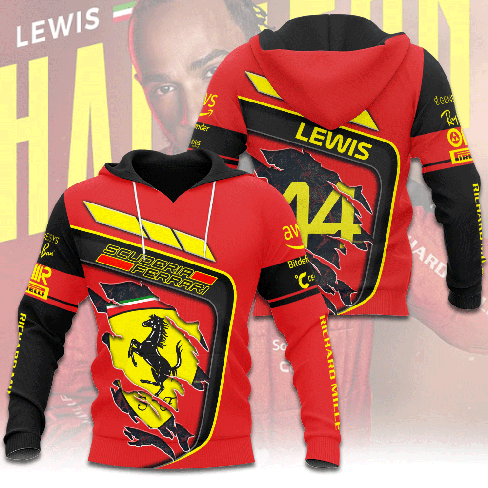 Lewis Hamilton x Scuderia Ferrari 3D Apparel – ANHNV 6142
