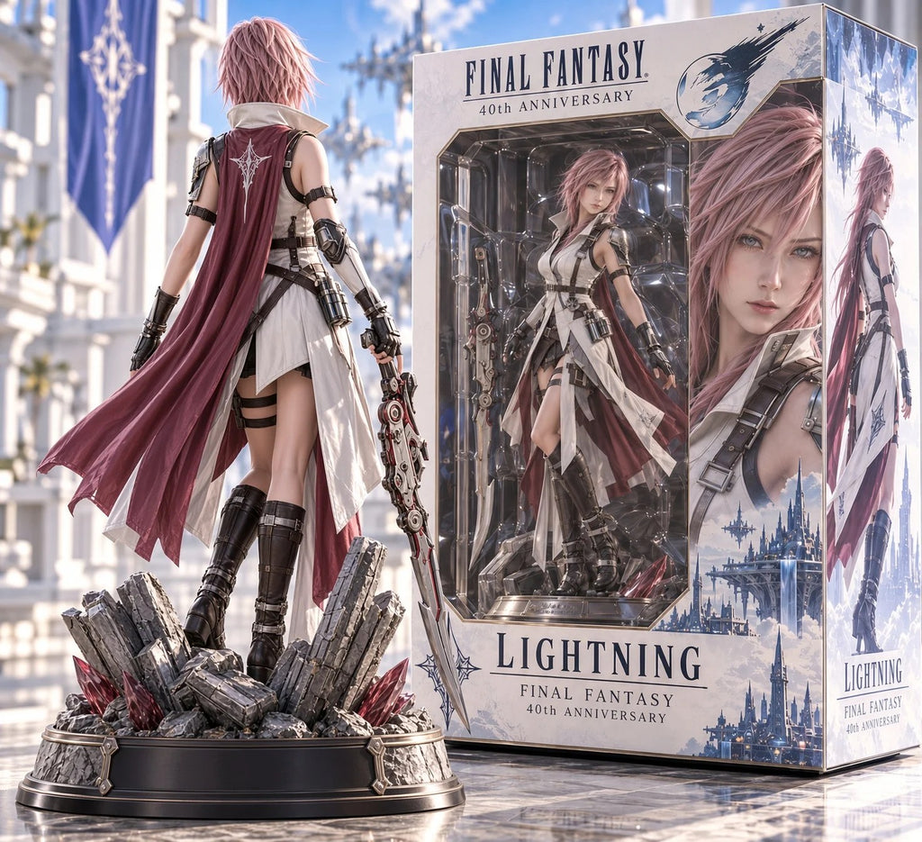 Final Fantasy x Lightning 40th Anniversary 2027 3D Collectible Vinyl Figure – TANTN26352
