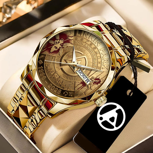Linkin Park 30th Anniversary Alloy Luxury Quartz Watch – TANTN22595