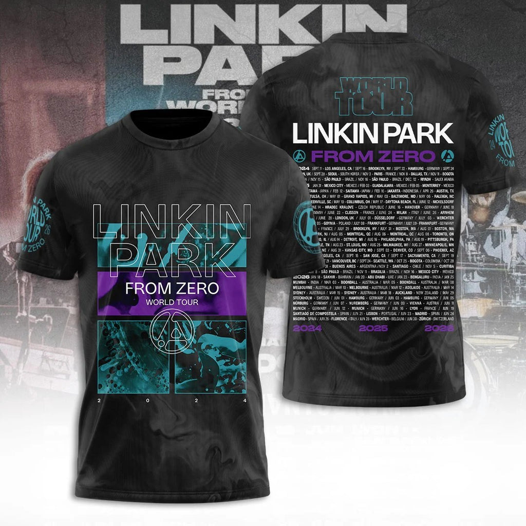Linkin Park Tour 2026 3D Apparel – TANTN25015