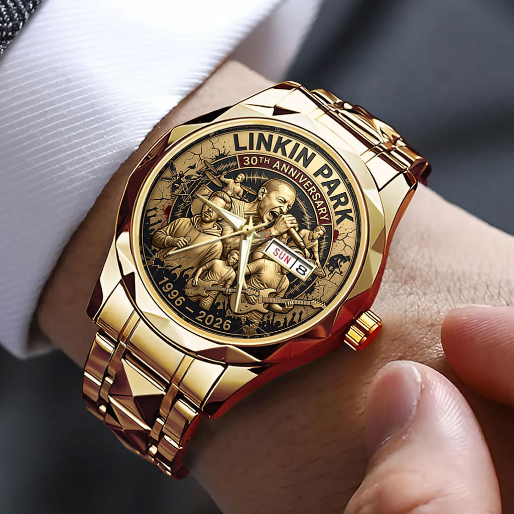 Linkin Park 30th Anniversary Alloy Luxury Quartz Watch – TANTN22593