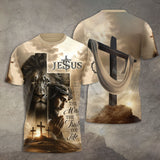 Lion Cross Resurrection Christian 3D Apparel – TANTN16187