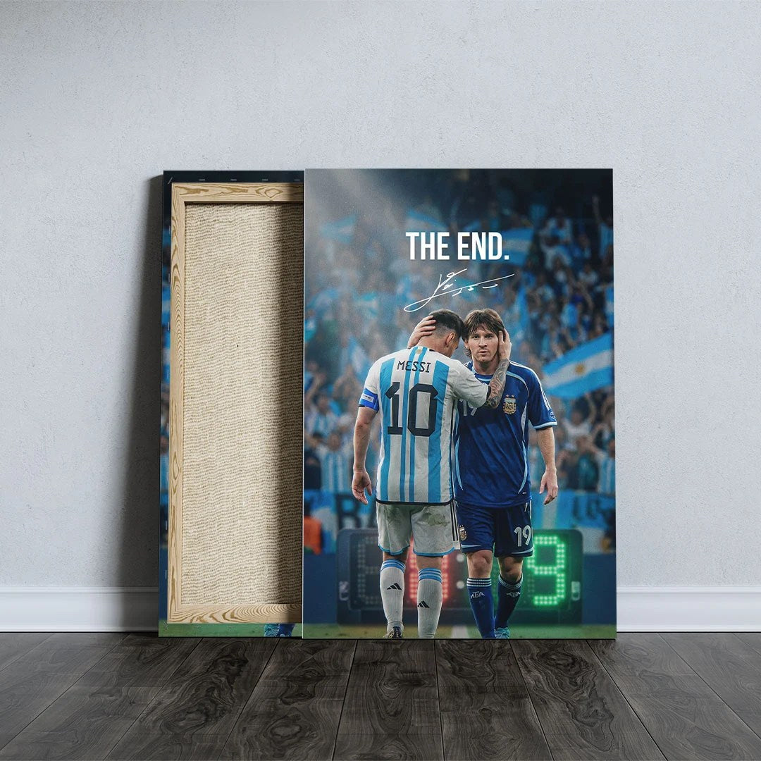 Lionel Messi x Argentina National Football Team Rectangle Canvas With Inner Frame – TANTN25323