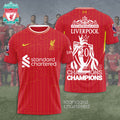 Liverpool FC 2024/25 Premier League Champions 3D Apparel – TANTN 12368