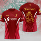 Liverpool FC 2024/25 Premier League Champions 3D Apparel – MAITM 11464