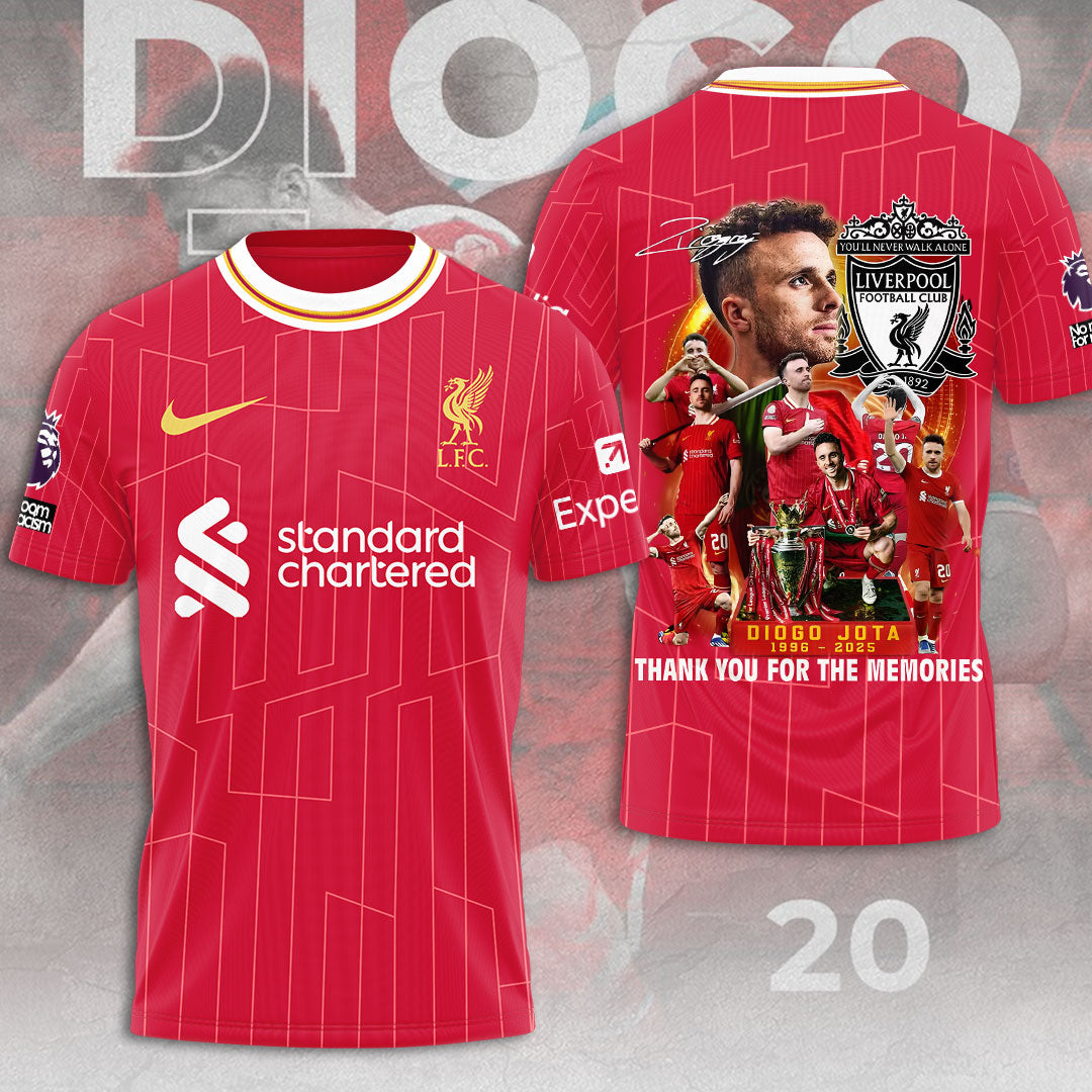 Liverpool FC x Diogo Jota 3D Apparel – MAITM 11983