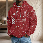 Liverpool FC 3D Unisex Waffle Hoodie – TANTN25642