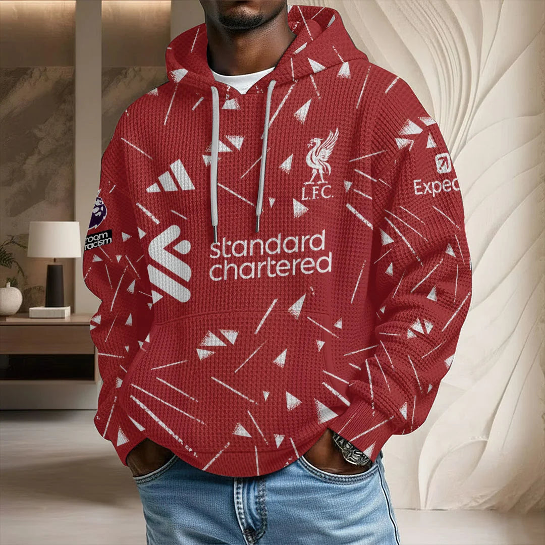 Liverpool FC 3D Unisex Waffle Hoodie – TANTN25642