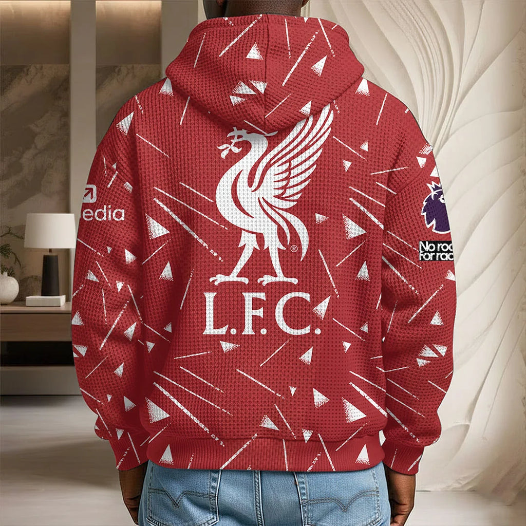 Liverpool FC 3D Unisex Waffle Hoodie – TANTN25642