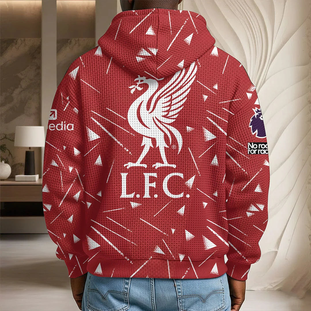 Liverpool FC 3D Unisex Waffle Hoodie – TANTN25642