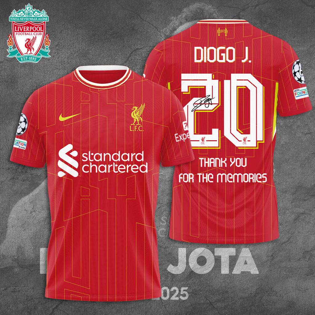 Liverpool FC x Diogo Jota 3D Apparel – TANTN 14164