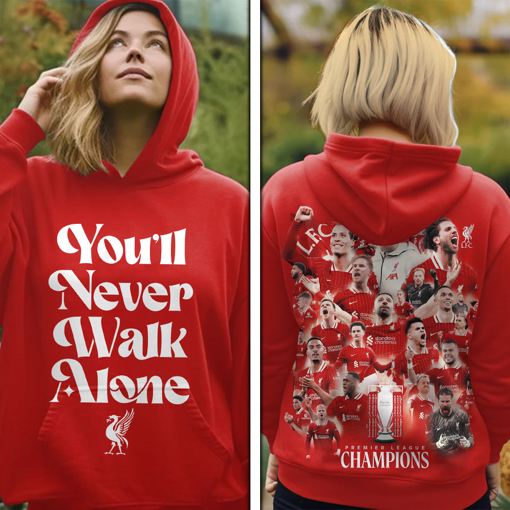 Liverpool FC 2024/25 Premier League Champions 3D Apparel – GNE 3286