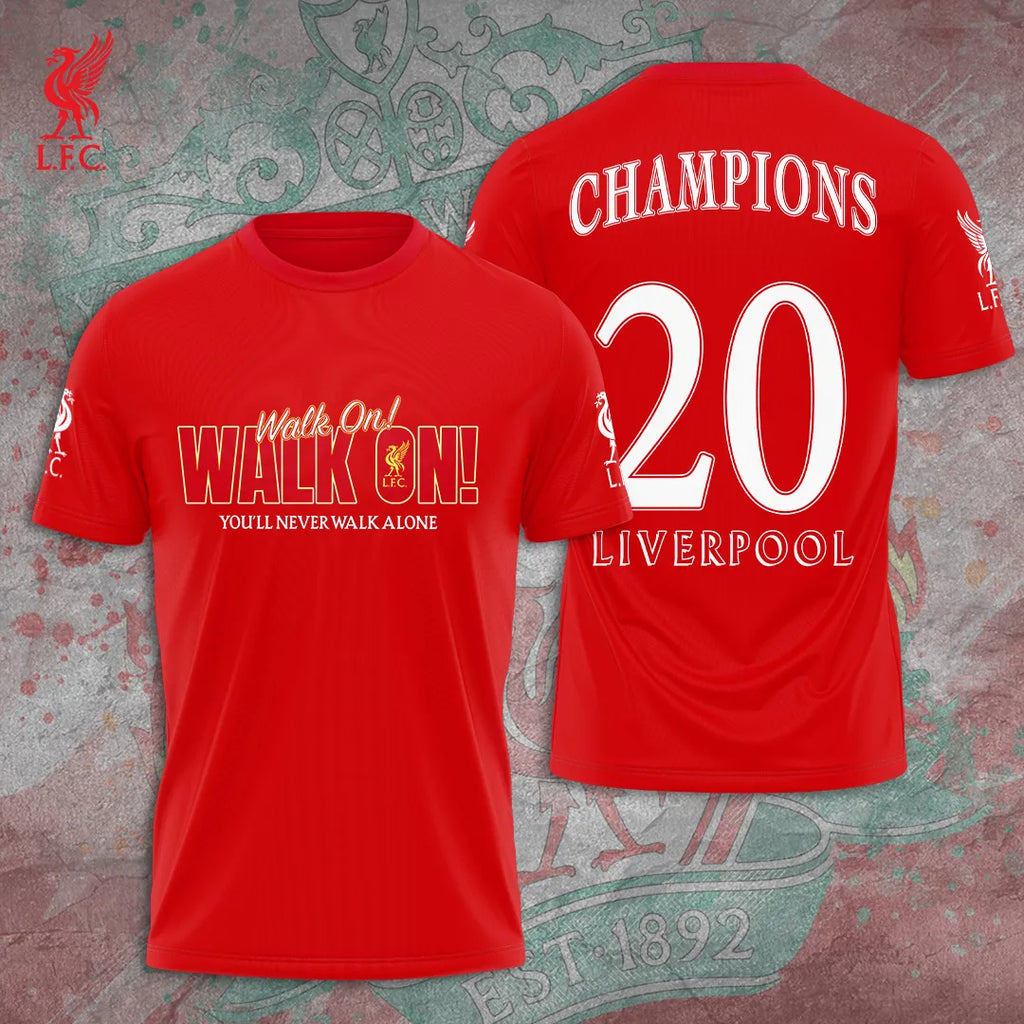 Liverpool FC 2024/25 Premier League Champions 3D Apparel – GNE 3293