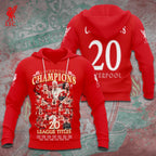 Liverpool FC 2024/25 Premier League Champions 3D Apparel – GNE 3294