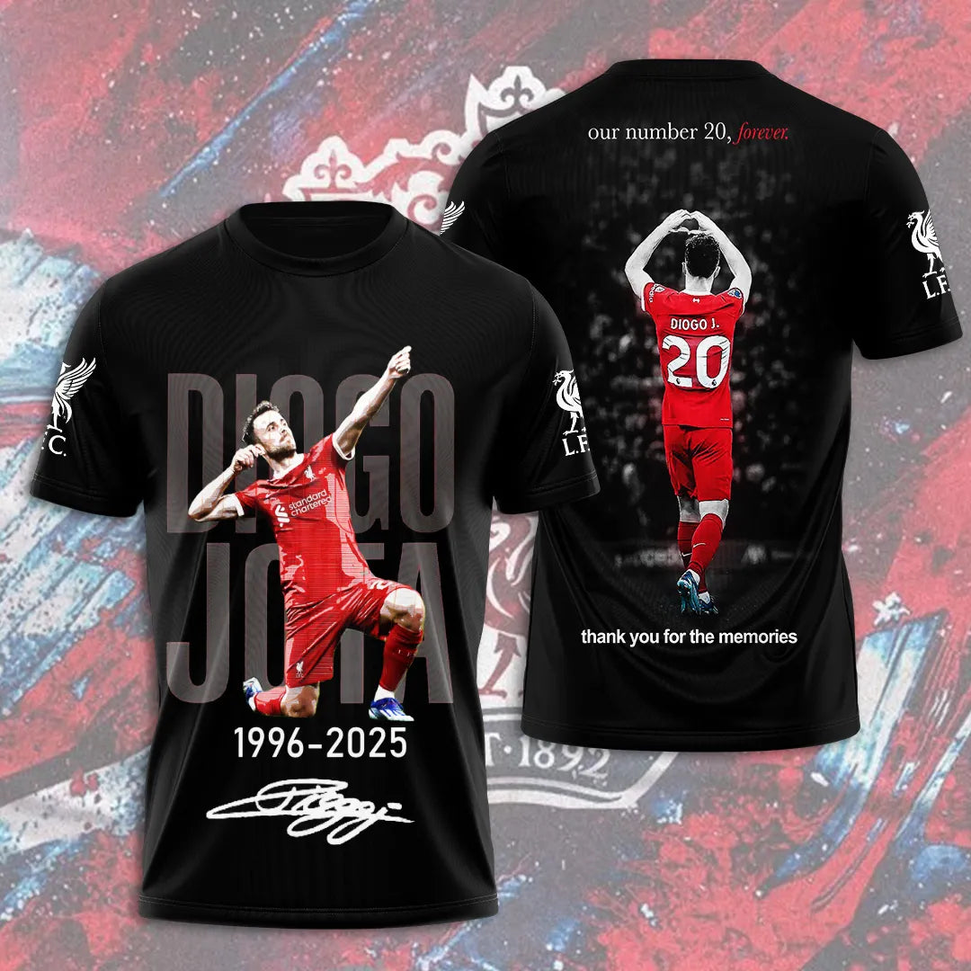 Liverpool FC x Diogo Jota 3D Apparel – HOATT 11688