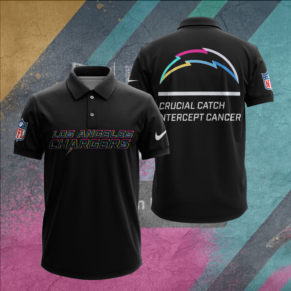 Los Angeles Chargers Crucial Catch 2025 3D Apparel – TANTN15543