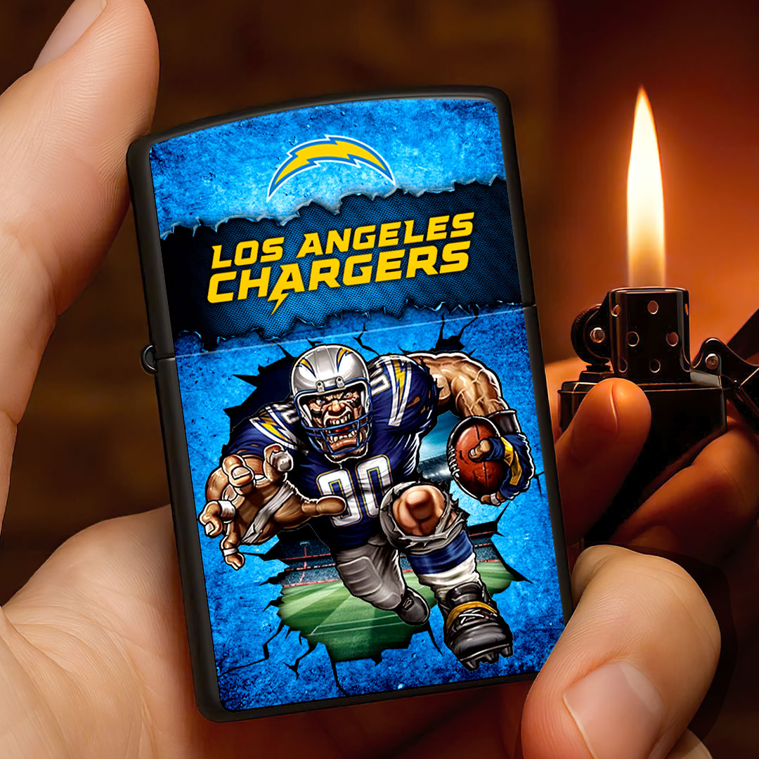 Los Angeles Chargers Zippo Lighter Case (No Insert) – HOATT13327