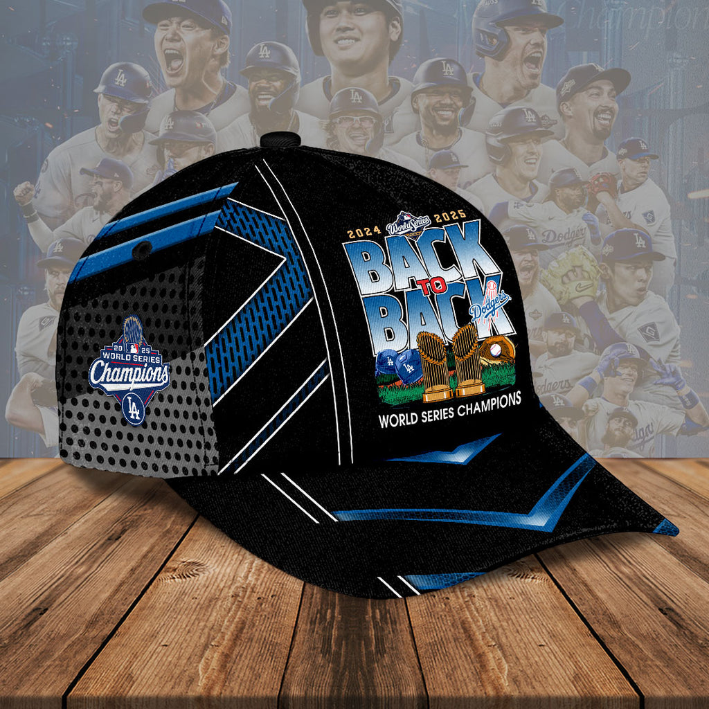 Los Angeles Dodgers 2025 World Series Champions Classic Cap – HOATT14379