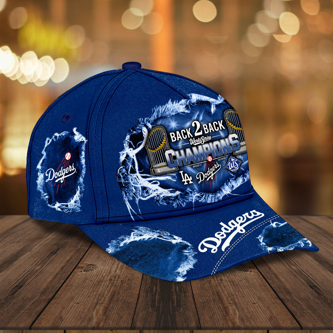 Los Angeles Dodgers 2025 World Series Champions Classic Cap – HOATT15096