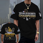 Los Angeles Dodgers 2025 World Series Champions 3D Apparel – MAITM13672