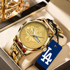 Los Angeles Dodgers World Series 2025 Alloy Luxury Quartz Watch – TANTN18124