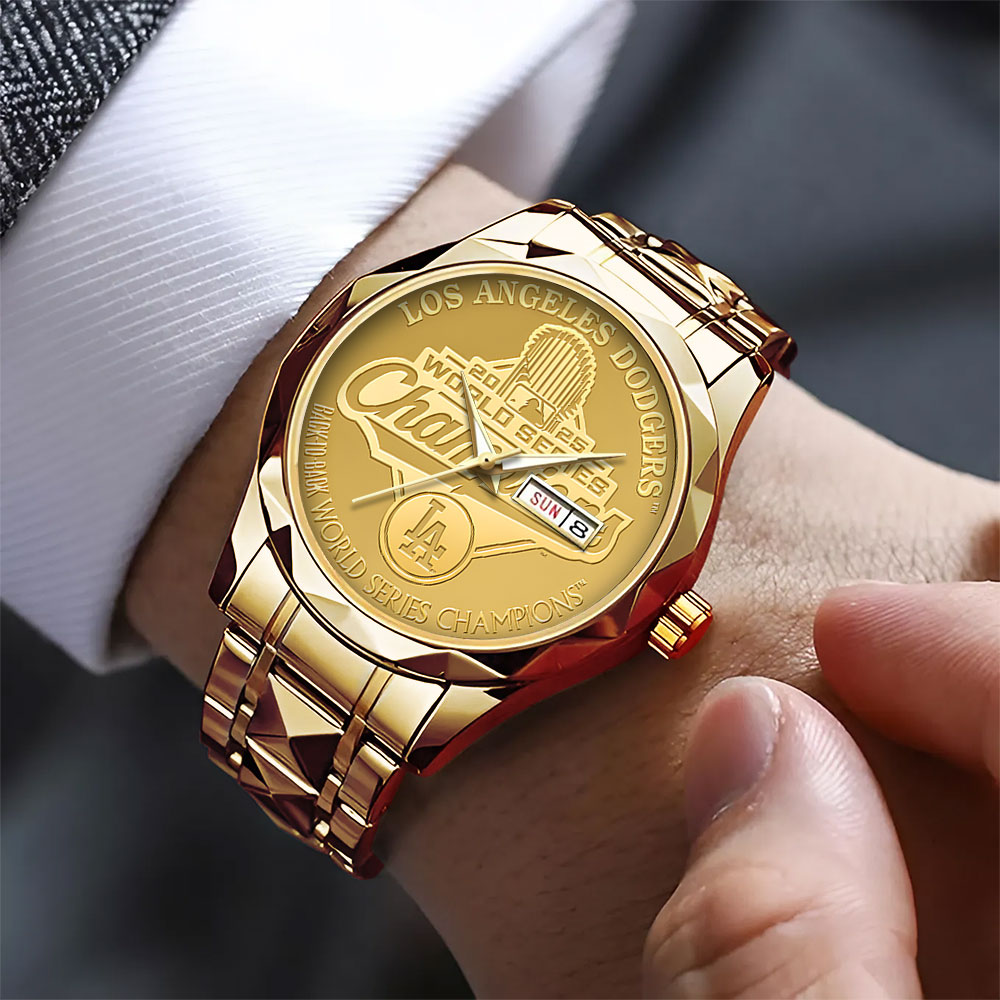 Los Angeles Dodgers World Series 2025 Alloy Luxury Quartz Watch – TANTN18124