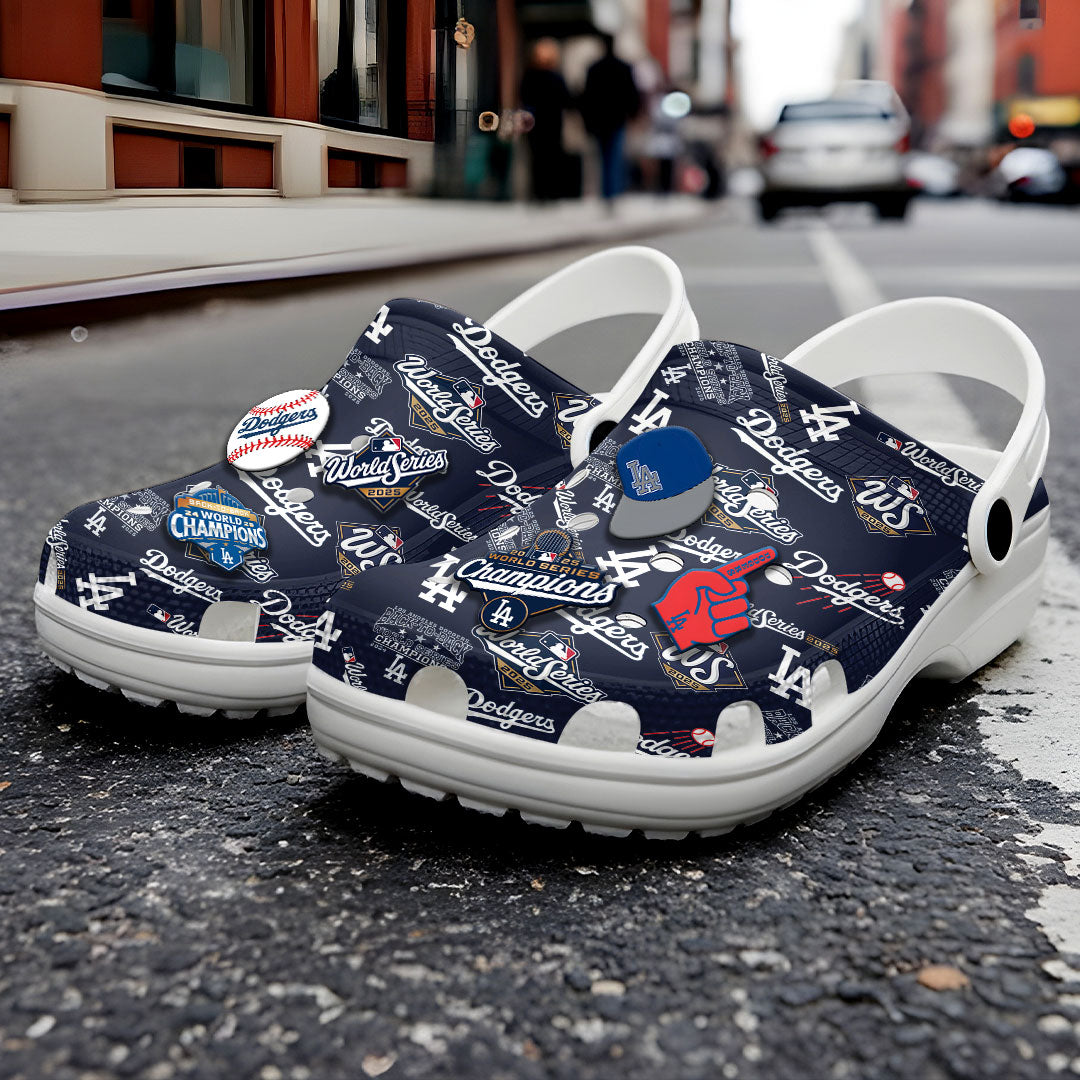 Los Angeles Dodgers World Series 2025 Custom Clogs – TANTN19039