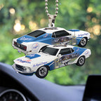Los Angeles Dodgers World Series 2025 Custom shape 2-sided Acrylic Car Ornament – TANTN18304