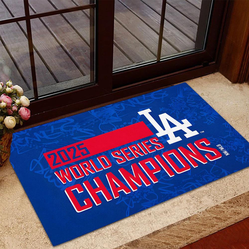 Los Angeles Dodgers World Series 2025 Doormat – TANTN18059