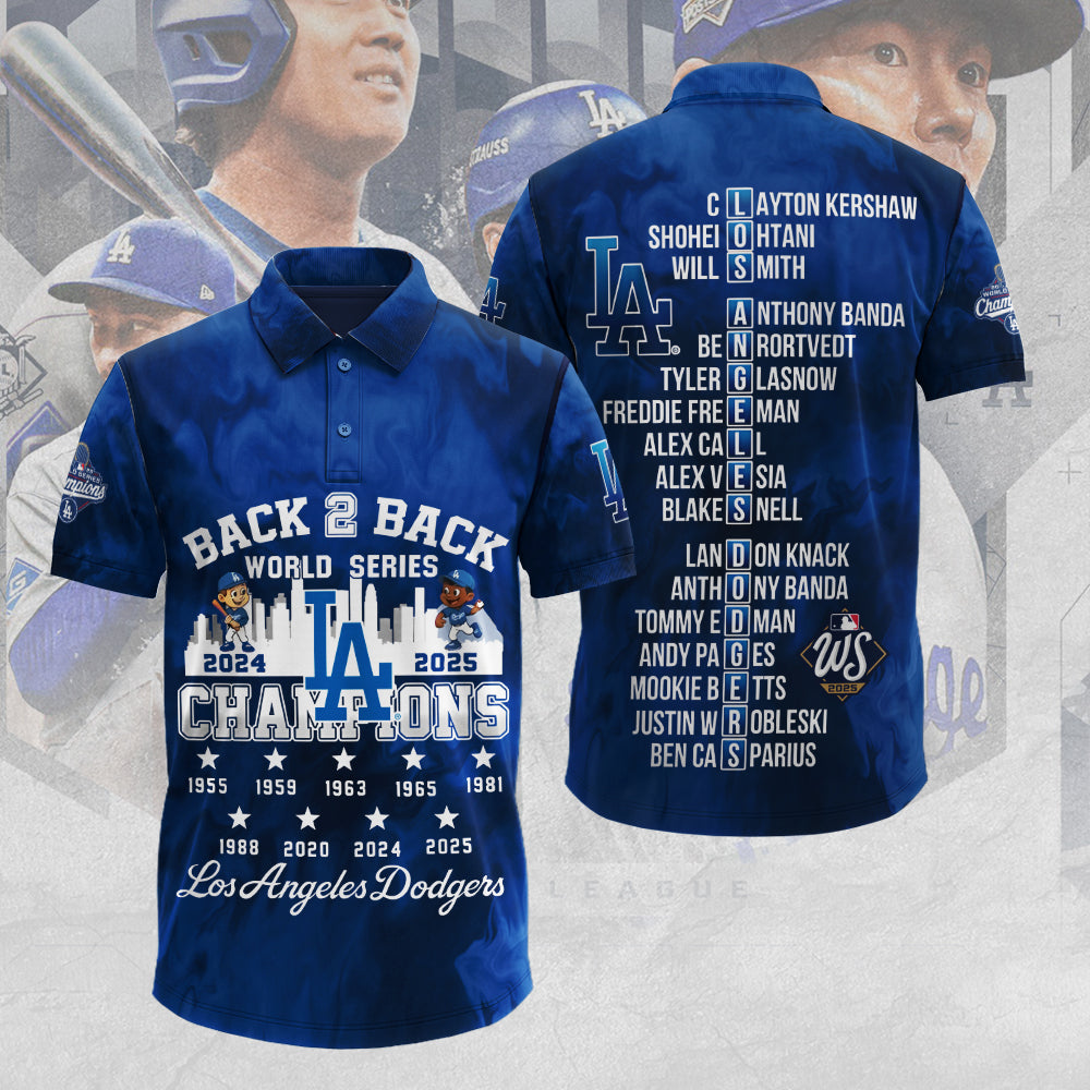 Los Angeles Dodgers World Series 2025 3D Apparel – TANTN18342