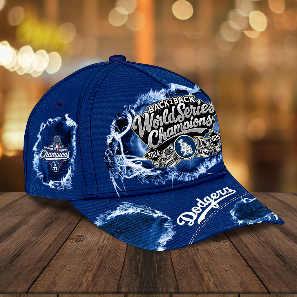 Los Angeles Dodgers2025 World Series Champions Classic Cap – HOATT14775