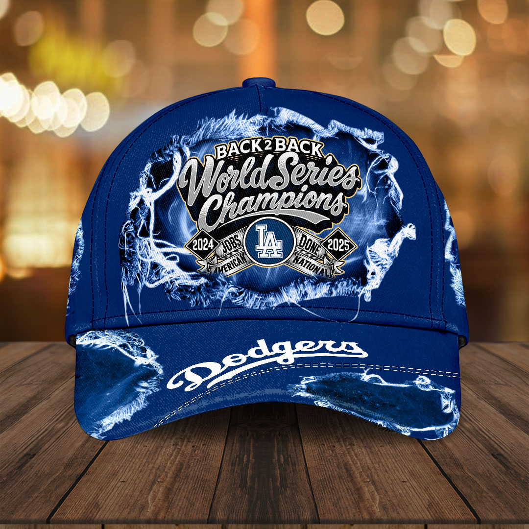 Los Angeles Dodgers2025 World Series Champions Classic Cap – HOATT14775