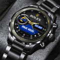 Los Angeles Rams x Rolex Black Stainless Steel Watch – MAITM13213