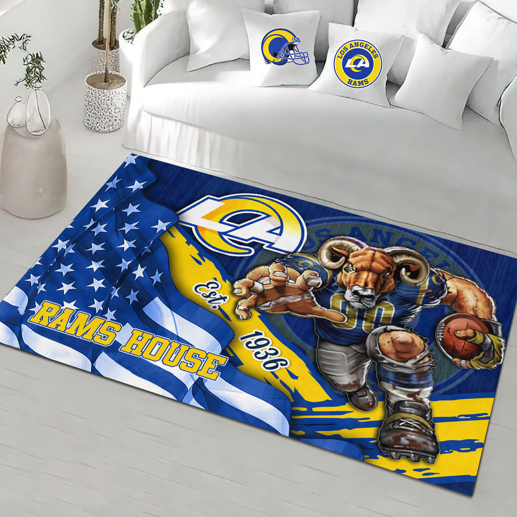 Los Angeles Rams Rectangular Rug – HOATT13168