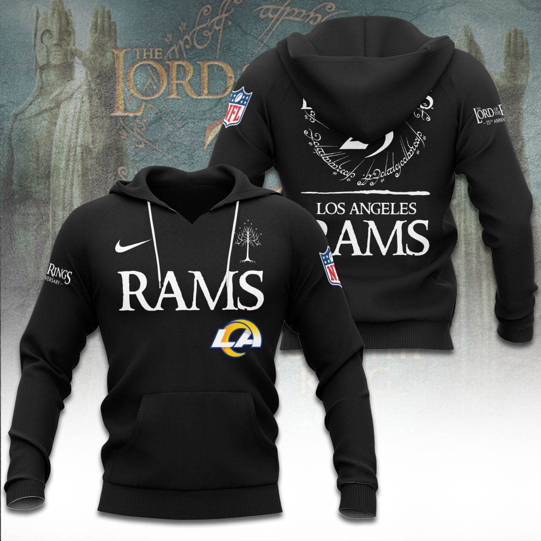 Los Angeles Rams x The Lord of The Rings 25 Years 3D Apparel – TANTN19571