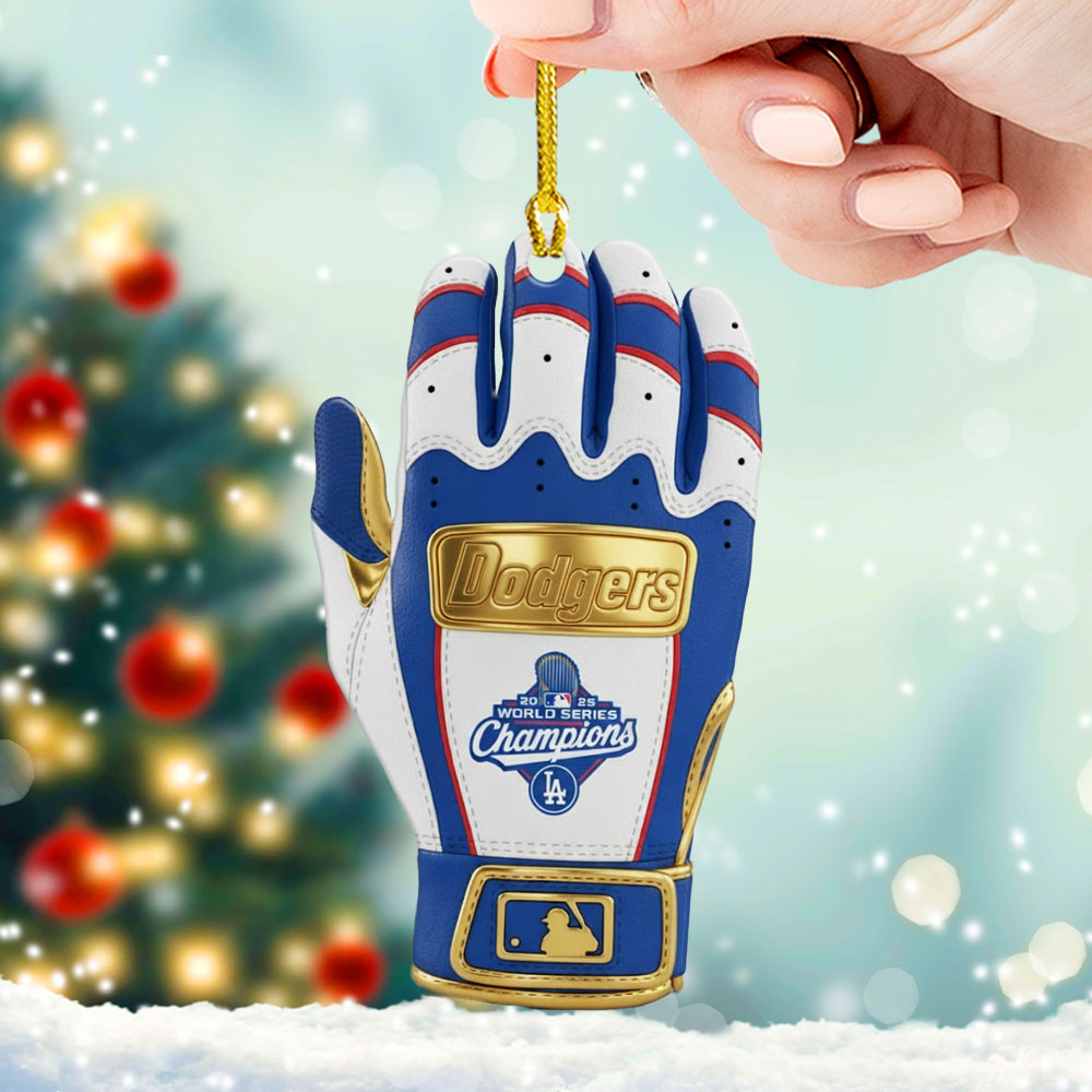 Los Angeles Dodgers Custom Shape 2-sided Acrylic Ornament – TMTHU2038