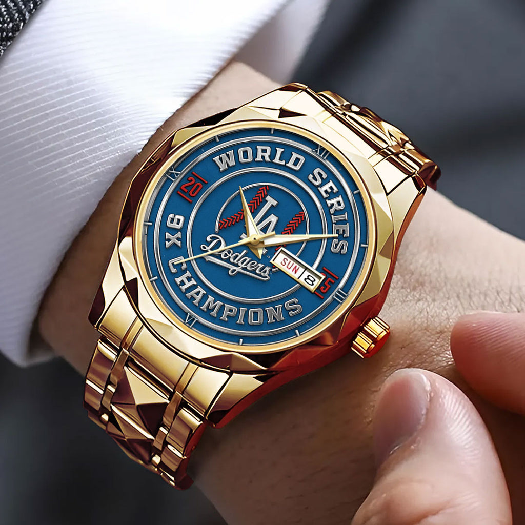 Los Angeles Dodgers Alloy Luxury Quartz Watch – TMTHU1902