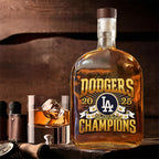 Los Angeles Dodgers 25oz Empty Whiskey Bottle – TMTHU2425