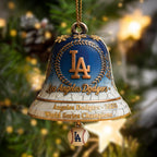 Los Angeles Dodgers 2025 World Series Champions Custom Shape 2-sided Acrylic Ornament – HOATT14250